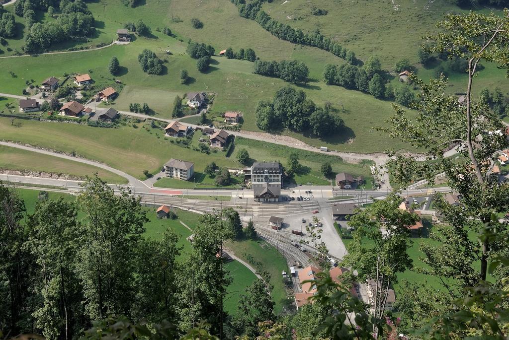 Maison D'Hotes De La Gare Montbovon Dış mekan fotoğraf